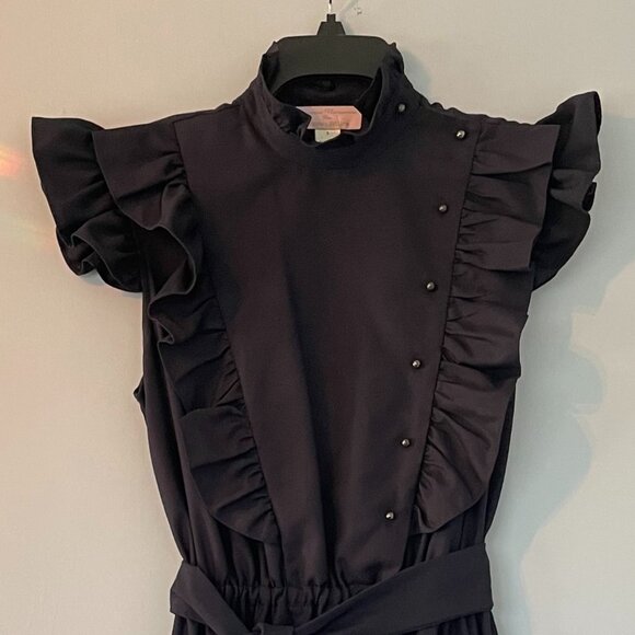 Vanessa Barrantes Navy Dress - Picture 5 of 7